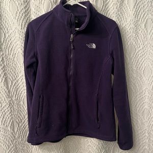 North Face Fitted Zip Up